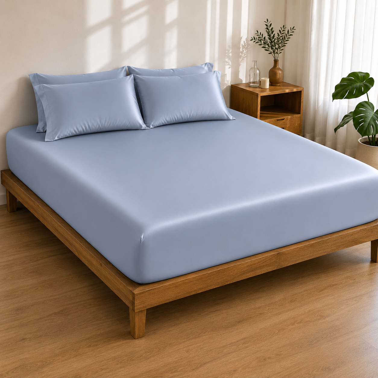 Bamboo 3PC Set — Coastal Blue