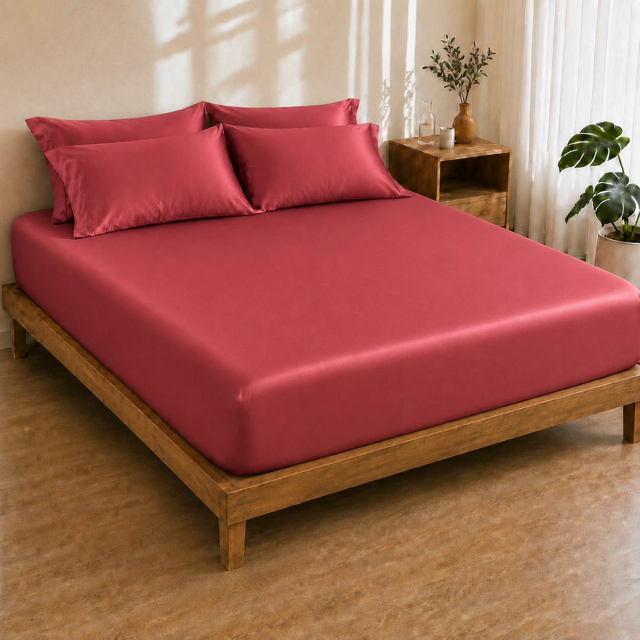 Bamboo 3PC Set — Ruby