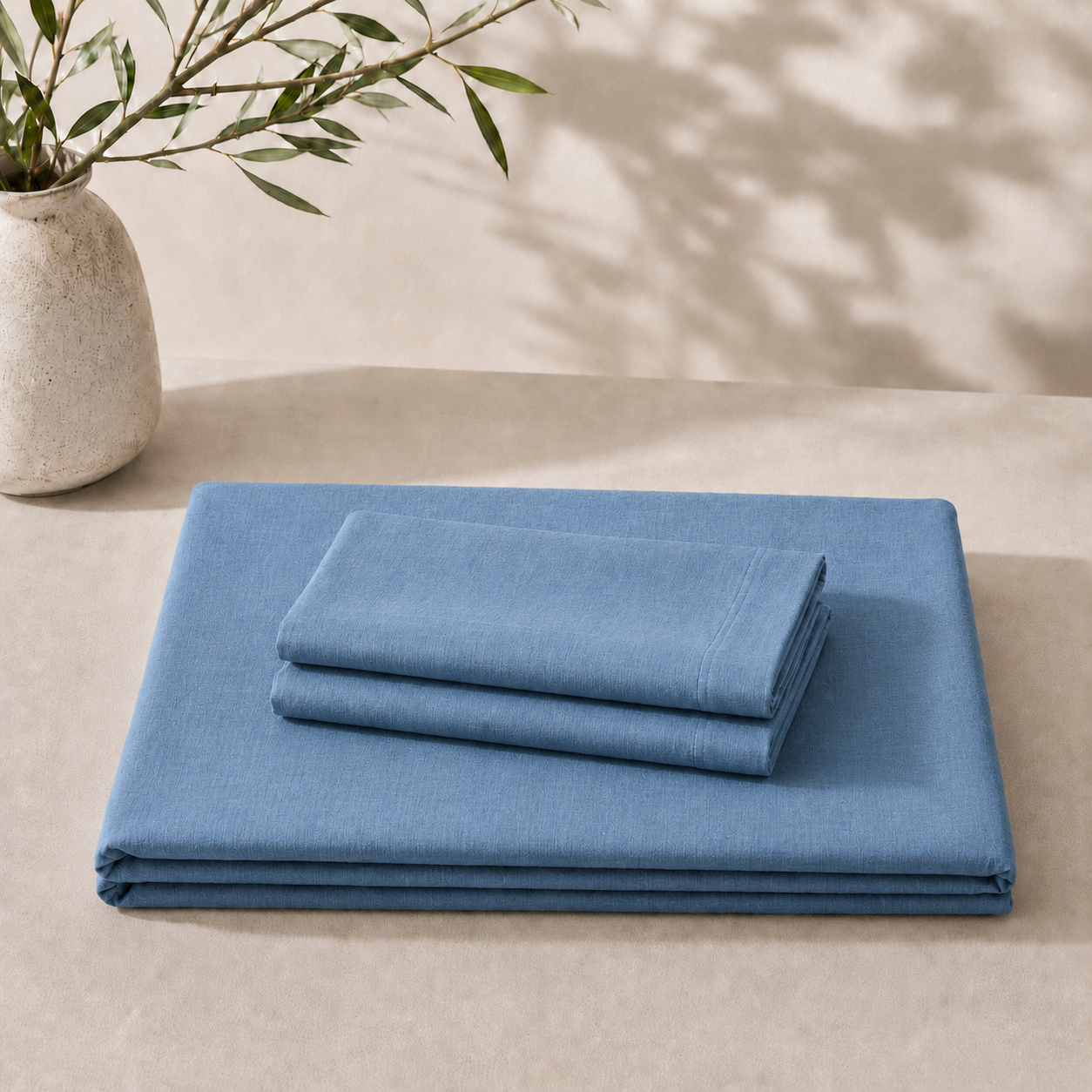 French Linen 3PC Set - Classic White