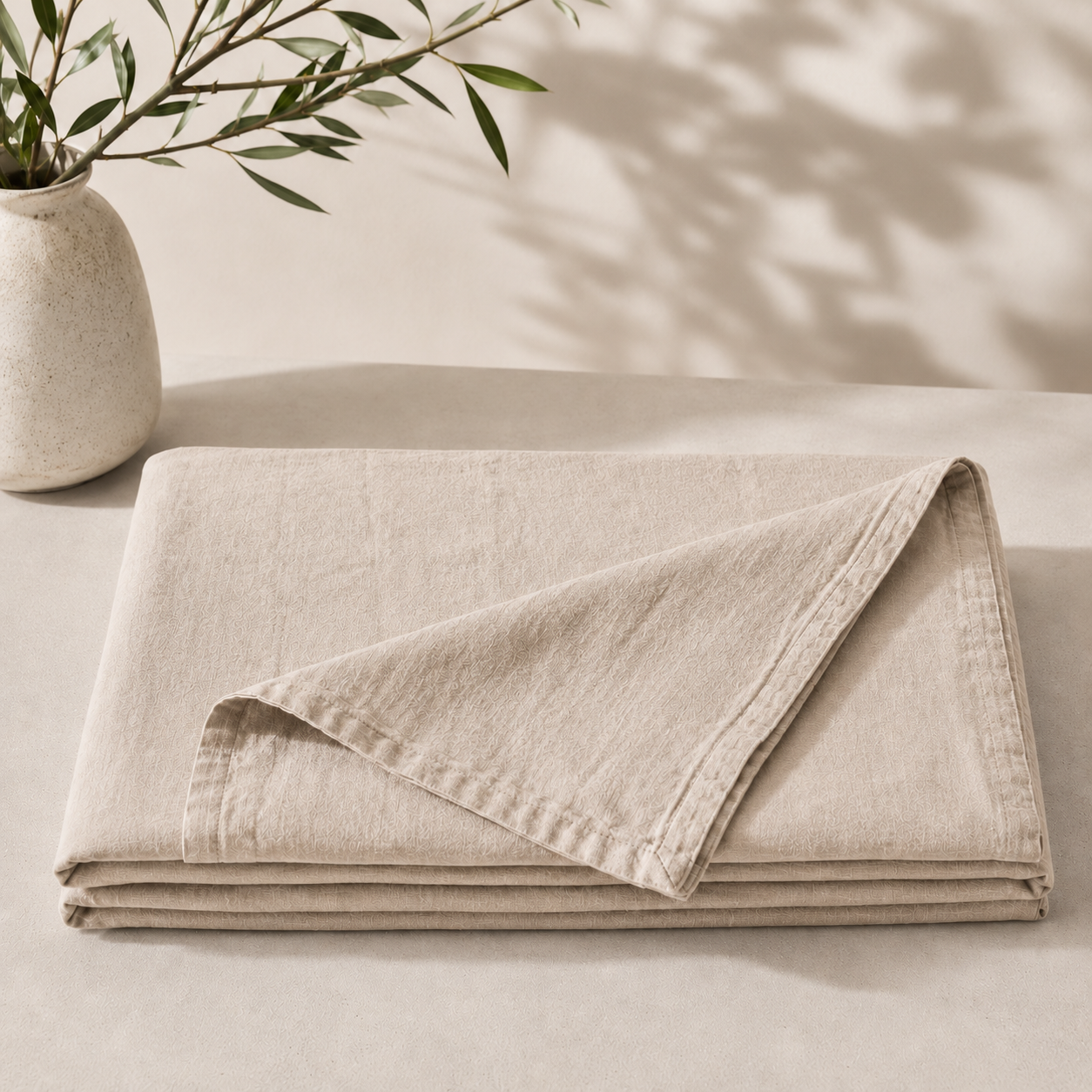 French Linen Flat Sheet - Charcoal Grey