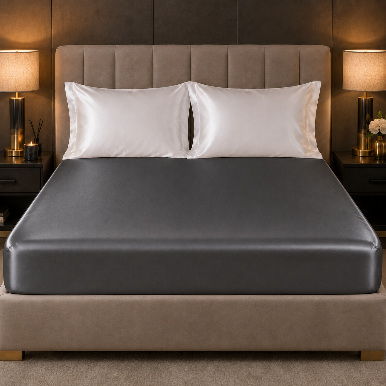 Mulberry Silk 3PC Set — Smoked Graphite