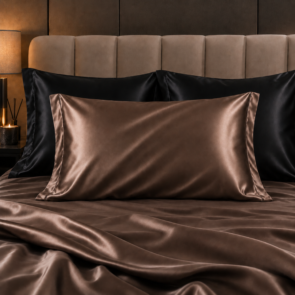 Mulberry Silk Pillowcase — Bronze